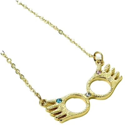 Image of Harry Potter Official Gold Tone Luna Lovegood Necklace