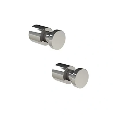Image of Tiger Pico, Towel hook, Chrome (set of 2), 29x16x16mm