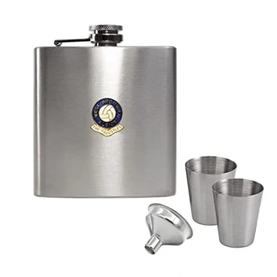 Image of West Bromwich Albion Football Club Hip Flask Gift Set