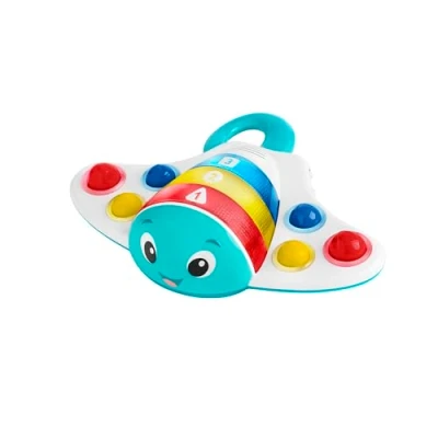 Image of Baby Einstein, Ocean Explorers Pop and Explore Stingray Popper Toy, Ages 6 Months Up