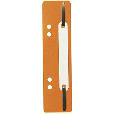 Image of Exacompta Ref 426009B Fixed Polypro Files (Pack of 250) Double Punched For 60 &amp; 80mm Ring Binders Lever Arch Files, Binding Documents Orange