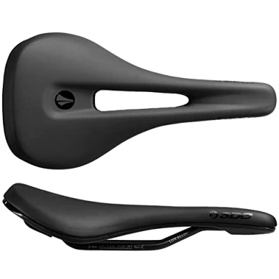 Image of BEL AIR 3.0 OVERLAND LUX ALLOY RAIL SADDLE Black Microfibre Top/Black Base