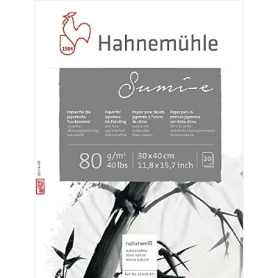 Image of Hahnemuhle Sumi e 80gsm Paper 30 x 40cm (11.8&quot; 15.7&quot;)