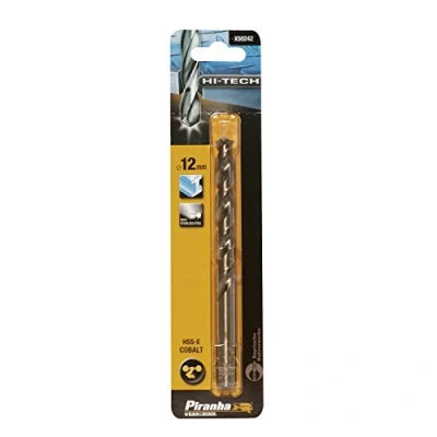 Image of Piranha X50242 Metal Twist Drill Bit HSS Cobalt Hi Tech, 1 Stück, 12 mm, QZ