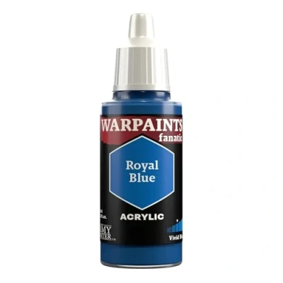 Image of The Army Painter Blue Warpaints Fanatic 18ml Acrylic Paints (Royal Blue)