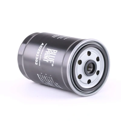 Image of 68057228AA Fuel Filter BLUE PRINT ADZ92302 Spin on Filter, with water drain screw, separator VAUXHALL: Astra Mk2 CC, Corsa Mk1