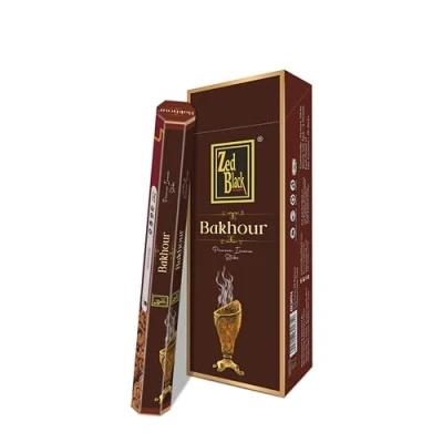 Image of ZED BLACK Z016 Bakhour Incense Sticks, 20 Sticks x 6 Packs