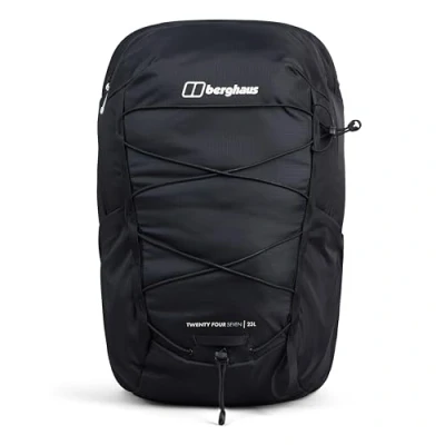 Image of Berghaus Unisex 24/7 Backpack 23 Litre Comfortable Fit Durable Design Rucksack for Men and Women, Black, One Size