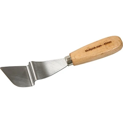 Image of Multipick Locksmith Tool 45 mm Door Lock Opening Scraper, Key Lock, Stainless Steel, Polished, Made in Germany