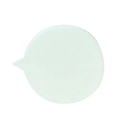 Image of GoSecure Security Seals Plain Round White (Pack of 500)