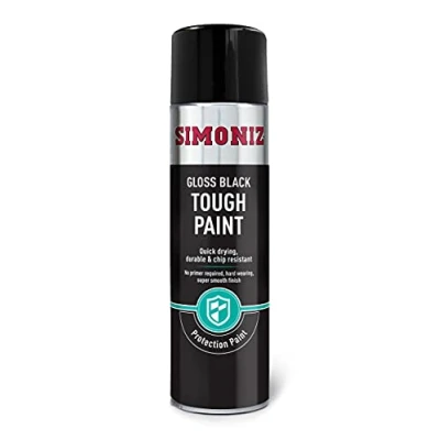 Image of Simoniz Tough Black Gloss 500ml SIMVHT52D