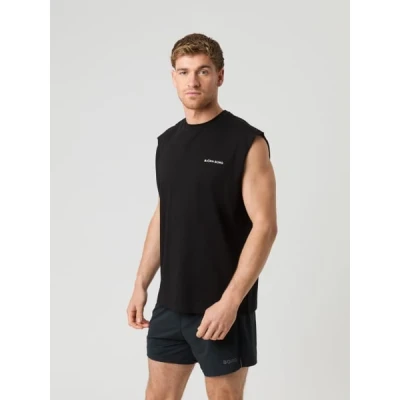 Image of Björn Borg GYM Basic Tshirt, Men&#039;s, Size: Large, Black beauty