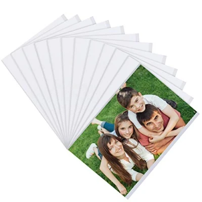 Image of BELLE VOUS 12 Pack Clear Magnetic Refrigerator Photo Sleeve Picture Frames for Photos 4 x 6 inches (10 15cm) Collage Fridge &amp; Metal Surfaces