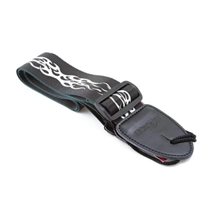 Image of Stagg STE White Sven Terylene Adjustable Guitar Strap