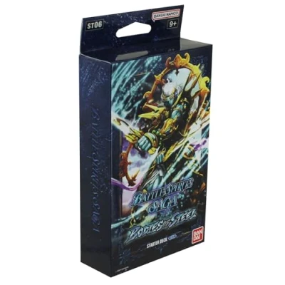 Image of Bandai Battle Spirits Saga: Bodies of Steel Starter Deck [ST06] Trading Card Game Ages 9+ 1+ Players 30+ Minutes Playing Time