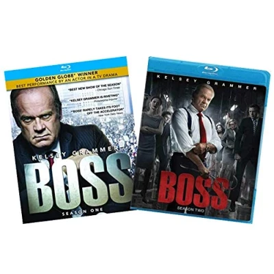 Image of Boss: The Complete Series Blu ray Collection (Season 1 / Season 2) [Kelsey Grammer Bluray Set]