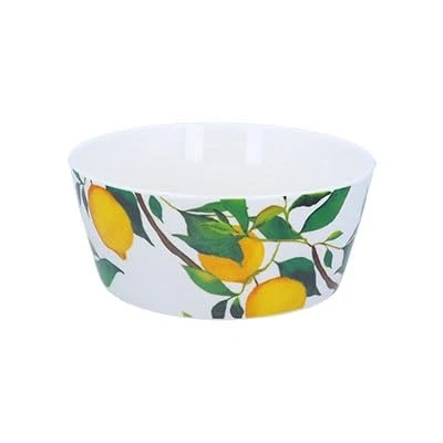 Image of Gisela Graham Lemon Tree China Cereal Bowl