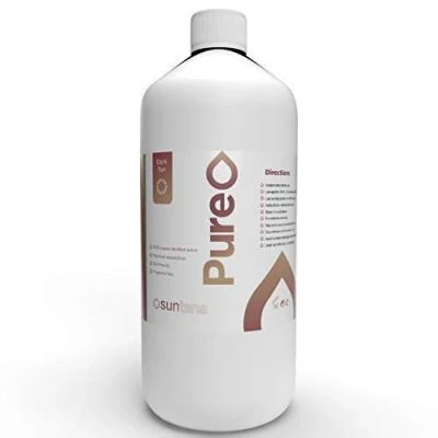 Image of Suntana Spray Tan &#039;Pure Tan&#039; Dark 1000ml (1 Litre)