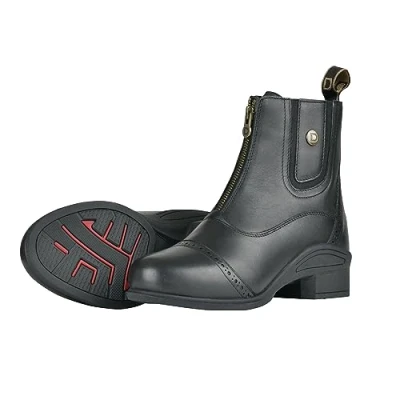 Image of Dublin Eminence Insulated Zip Paddock Boots, Black, Adults 5