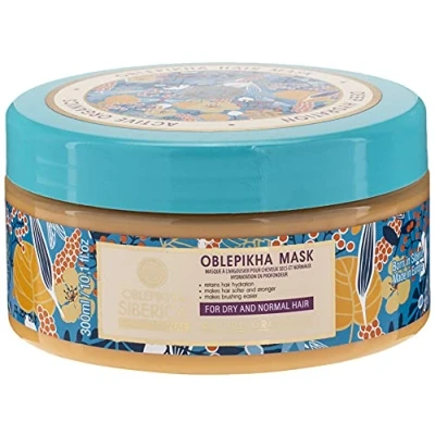 Image of Natura Siberica Professional Oblepikha Deep Hydration Hair Mask, 300 millilitre