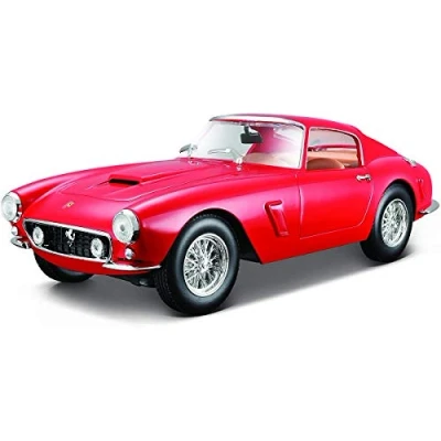 Image of Bburago 15626025 250 GT Berlinetta Passo Corto Ferrari 1:24 Scale Model car, red