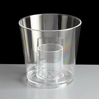 Image of Virtually Unbreakable Polycarbonate Plastic Bomb Shot Glass Pack of 4