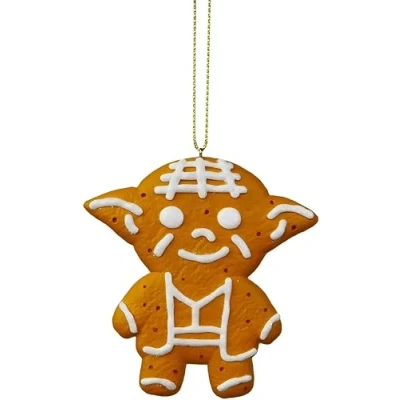 Image of Star Wars Claydough Christmas Decorations Ornaments Baubles (The Child Baby Yoda Grogu)