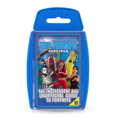 Image of Top Trumps Independent and Unofficial Guide to Fortnite Volume 2 gamer gifts for ages 12 plus