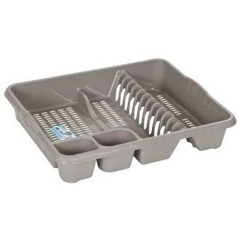 Image of Wham Casa Dish Drainer Tray Rack (Mocha), 10 x cm