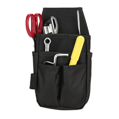 Image of Tool Pocket Electrician Waist Bag with Multiple Pockets Hardware Tools Pouch