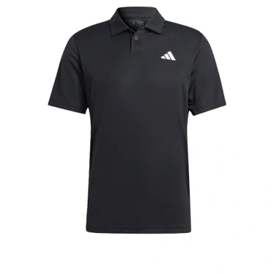 Image of adidas Performance CLUB Polo shirt, Men&#039;s, Size: Large, Black
