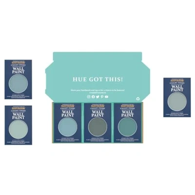 Image of Rust Oleum Wall Paint in Chalky Finish Ocean Blues Tester Box
