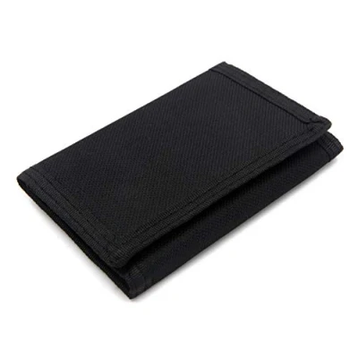 Image of RFID Slim Camouflage Wallet for Kids/Trifold Wallets Men/Mini Trifold Coin Purse with Zipper Kids