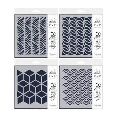 Image of Patterns 7&quot; x Stencil Collection