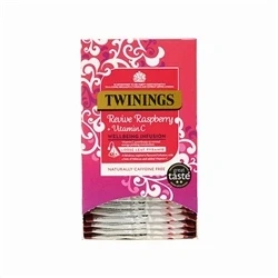 Image of Twinings Revive Raspberry/Hibiscus/Vit C Mesh Tea Bags Pyramid Pack 15
