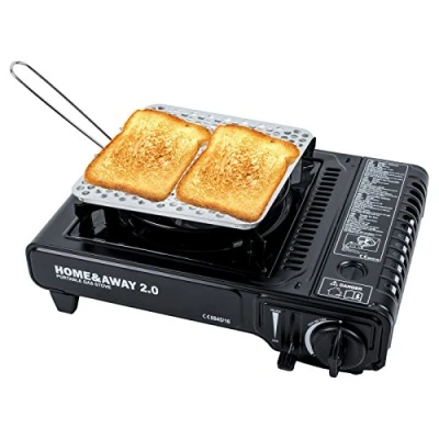Image of Brigth Spark® Camping Toaster, Stainless Steel, Foldable, 20 x cm, 200 g