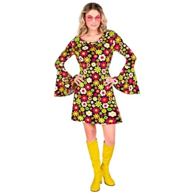 Image of Widmann 17620 60s dress, Flowers, XXL