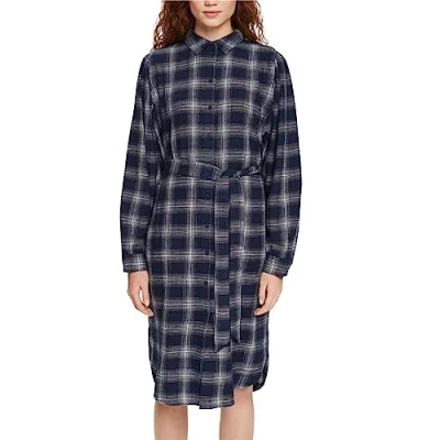 Image of ESPRIT Women&#039;s 092EE1E307 Dress, 402/NAVY 3, 36