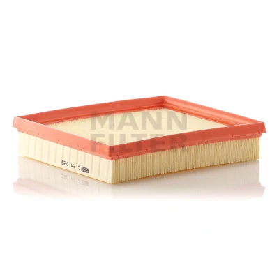 Image of 13717630911, 13718507320 Air Filter MANN C 24 025 44mm 205mm 231mm Insert BMW: 1 Hatchback, 3 Saloon, Hatchback