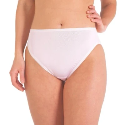 Image of Fruit of the Loom Women&#039;s 6 Pack Microfiber Hi Cut Panties, Multi, 7