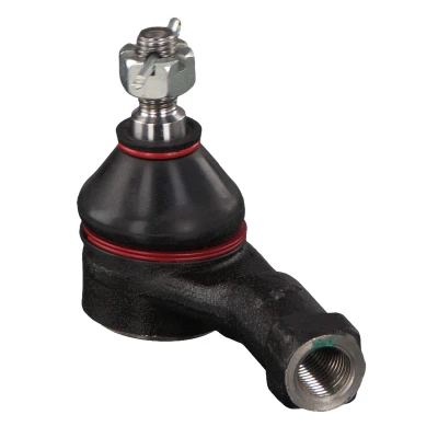 Image of 56820B4000 Track rod end FEBI BILSTEIN 106707 Front Axle Left with crown nut HYUNDAI: i10 II Hatchback