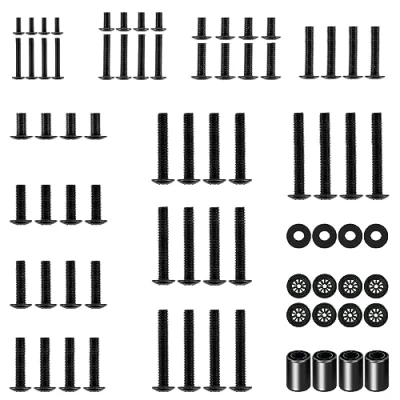 Image of ELIVED Universal TV Mounting Hardware Kit, Fits Most TVs Up to 80 inch, Includes M4 M5 M6 M8 Screws, Washers, Spacers, Suitable for Wall Bracket EV033