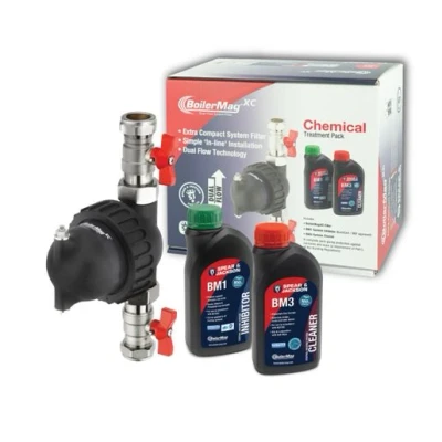 Image of Boilermag XC 22mm Chemical pack (XC Filter, Inhibitor, Cleaner) BMXC22/CP