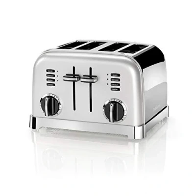 Image of Cuisinart Style Collection 4 Slice Toaster Frosted Pearl