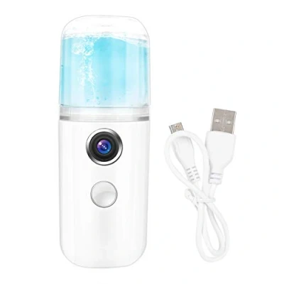 Image of Nano Facial Mister 30ml Portable Mini Face Mist Handy Steamer Mists USB Water Spray Atomization Moisturizing Sprayer for Hydrating