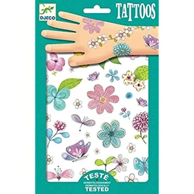 Image of Flower Tattoos by Djeco