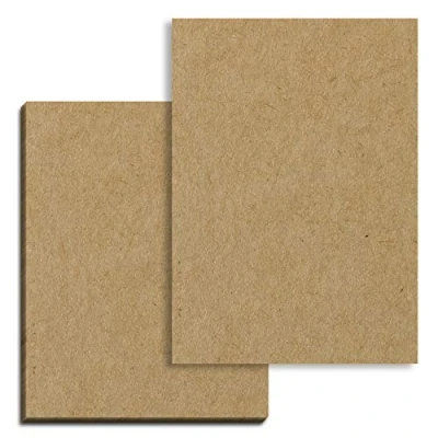 Image of 40 Sheets, 300gsm Brown Kraft Paper Thick Cardstock A4 Card