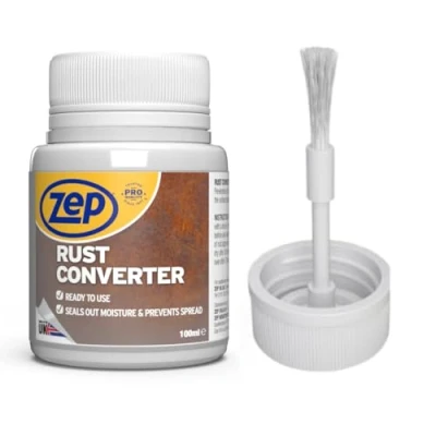 Image of Zep rust converter and neutraliser with a brush for easy application inhibitor cars metal Car treatment (Rust Converter)
