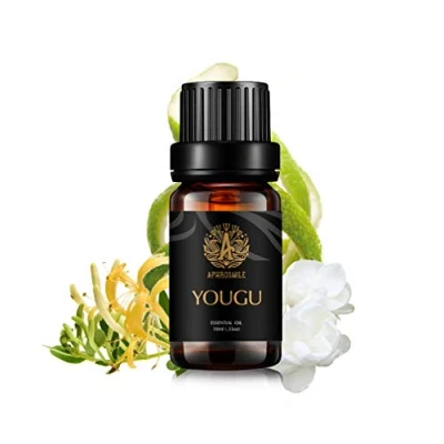 Image of Yougu Essential Oil for Diffuser, Therapeutic Grade Scented Oil, 100% Pure Aromatherapy Fragrance Massage, Humidifier 0.33oz 10 ml