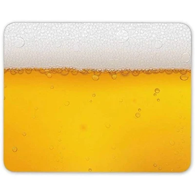 Image of Destination Vinyl ltd Funny Beer Mouse Mat Pad Bar Restaurant Dad Computer #13005
